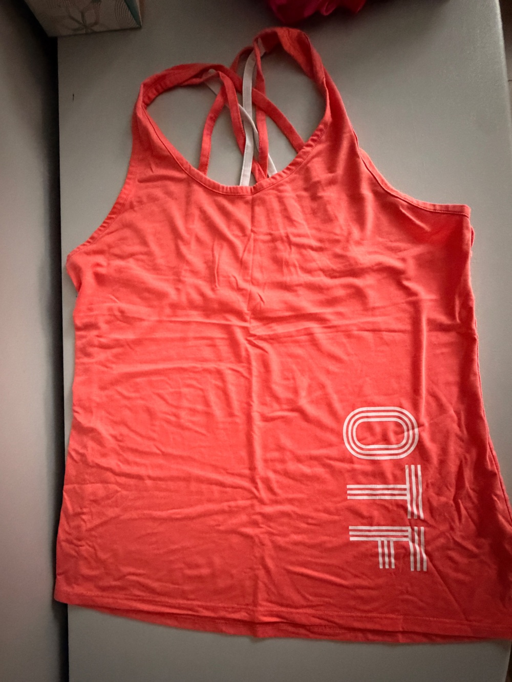 Women’s Orangetheory Sleeveless Tank Top with Graphic Detail